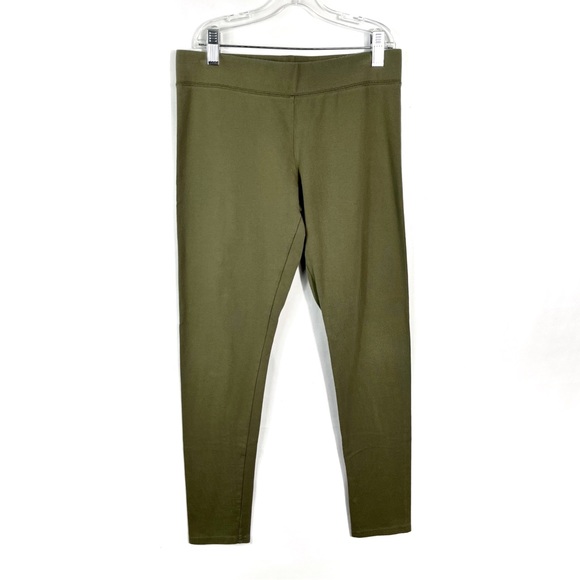 Aerie Real Me Chill Play Move Mid-Rise Cotton Stretch Casual Leggings Medium M - Picture 1 of 3